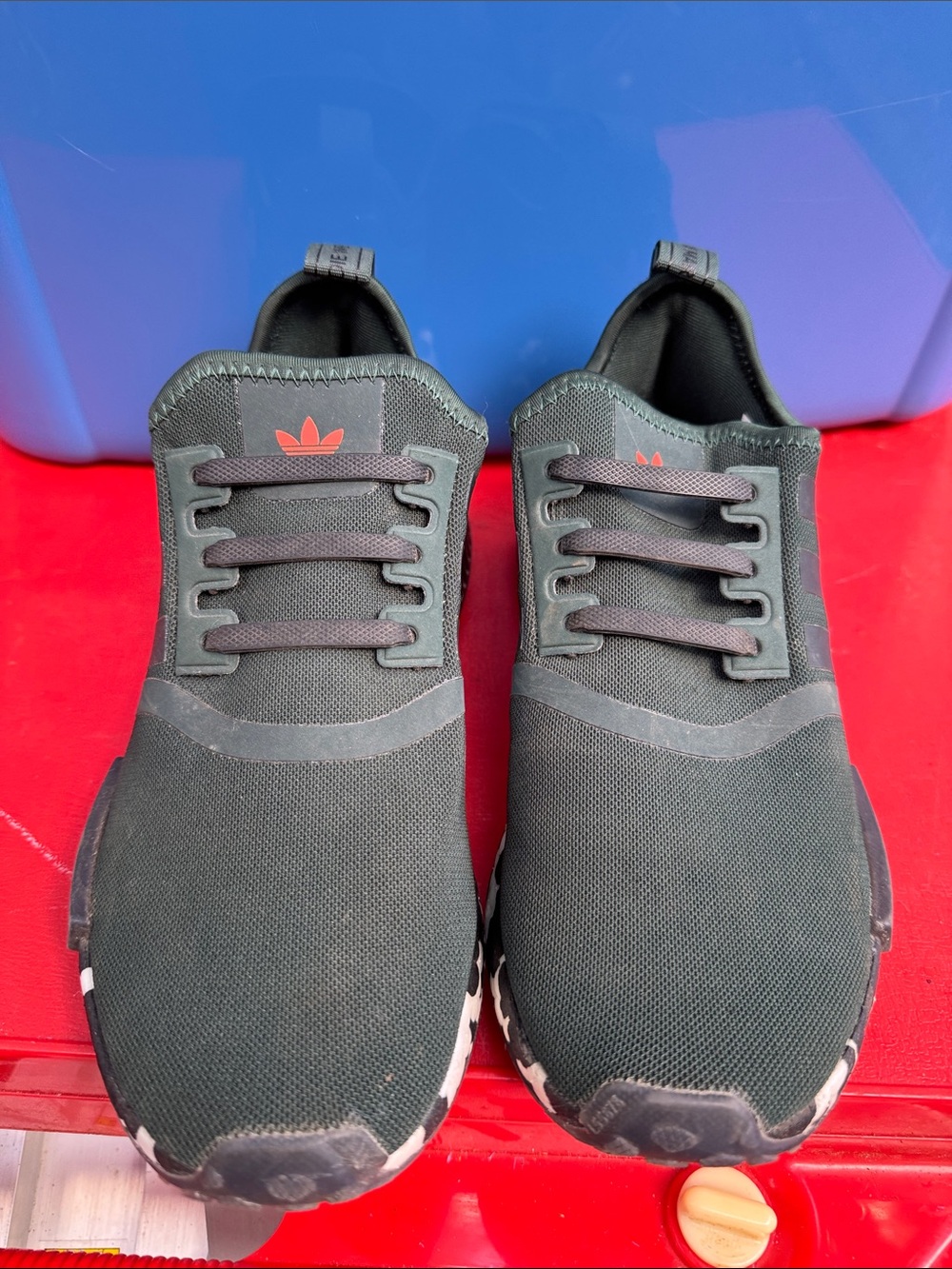 adidas kid’s green Casual Slip-On Sneakers